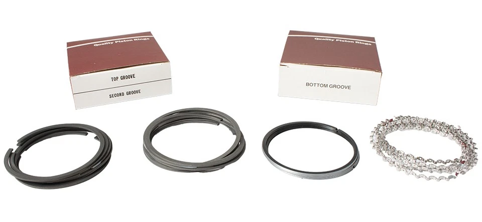 Juego de anillos de pistón eléctrico sellado para Ford F600 F700 F800 1981-87 número de pieza 2M5649 Foto 2 de 4