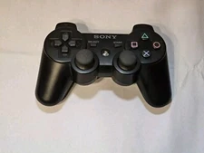 Sony Playstation PS3 Sixaxis DualShock 3 Controller Black Genuine OEM CHECHZC2U