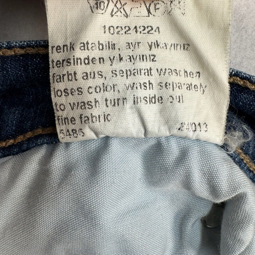 Mavi Jeans Damen 28/30 Blau Straight Leg Mid Rise Dark Wash - Bild 5 von 11