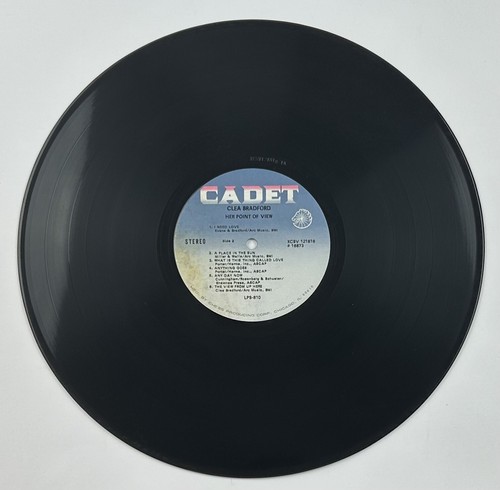 Clea Bradford Vinyl Her Point Of View 1968 LP Record VG+ - Picture 7 of 10