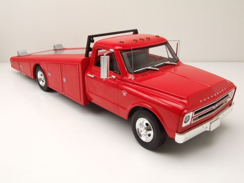 Chevrolet C-30 Ramp Truck 1967 rot Modellauto 1:18 Acme - Bild 8 von 9
