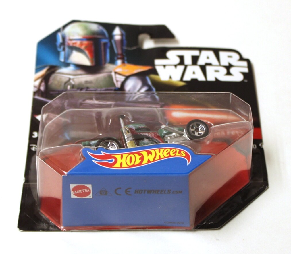 Hot Wheels Star Wars Boba Fett Disney 2014 Mattel Die Cast Car