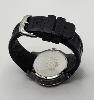 Ladies Juicy Couture Pedigree Round Day Date Black Dial  display picture 2