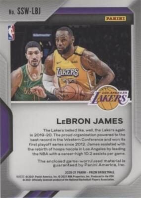 2020-21 Panini Prizm - LeBron James #SSW-LBJ for sale | eBay