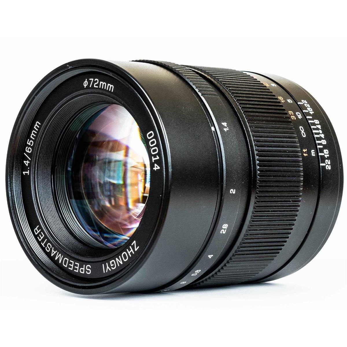 Zhongyi Mitakon Speedmaster 65mm F1.4 MF Prime Lens for Fuji GFX