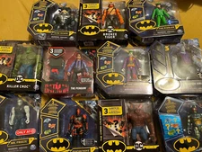 DC SPIN MASTER LEGION OF DOOM DC BAD GUYS LOT OF 11 MR. FREEZE, KILLER CROC