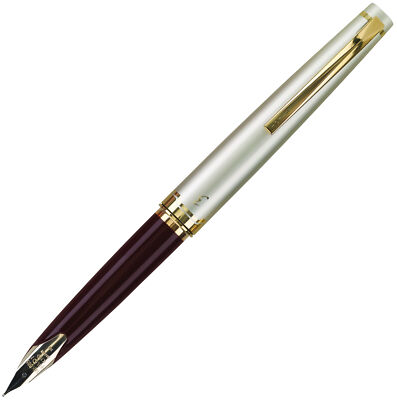 Pilot E95s Fountain Pen - Burgundy & Ivory - Medium Point - New in Box - P60841