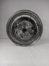 HARLEY DAVIDSON 16X3 9 SPOKE TOURING FRONT WAGON WHEEL RIM W/ROTORS HD/40022