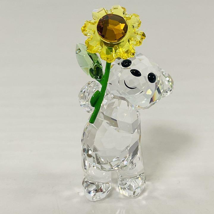 Swarovski クリスタル クリスベア ひまわり SWAROVSKI