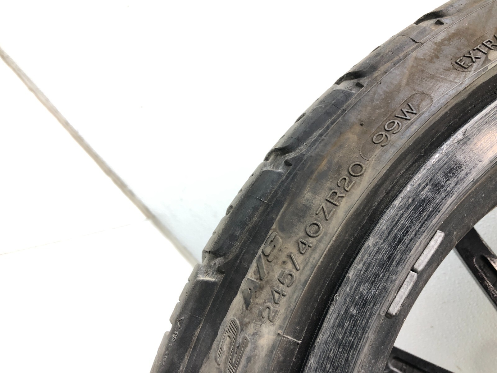 2014-2020 MASERATI GHIBLI S Q4 FRONT WHEEL RIM TIRE 20" 20x9 OEM BLAQUE DIAMOND.