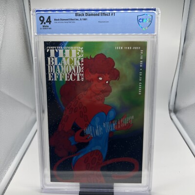 The Black Diamond Effect #1 Wraparound Cover CBCS 9.4