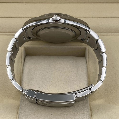 Montre automatique pour homme Rolex Oyster Perpetual 114300 cadran gris acier kit complet - Photo 5 sur 6