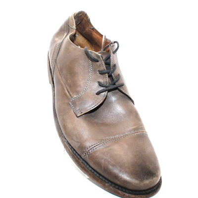 Sutro San Francisco Mens Sz 9D Larkin Brown Distressed Leather Oxford Shoes Sutro San Francisco Mens Sz 9D Larkin Brown Distressed  main image 3