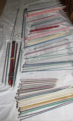 Vtg Knitting Needles 28 Pairs Plus  Bates Boye Variety