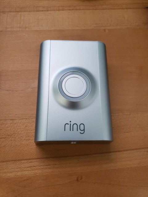 Genuine RING Doorbell 2 Cover/Face Plate SILVER Satin Nickle Color