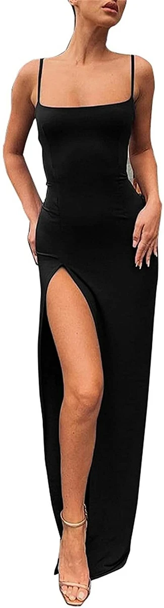 Thigh hot sale split bodycon