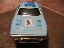 UNUSED VINTAGE AURORA/AFX PLYMOUTH ROAD RUNNER Stock Car MAGNASONIC-blue #30