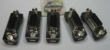 D-Sub 9 Pin Female PCB Mount Vertical Snap-in Connector - NOS Qty 5