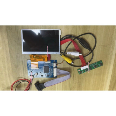 VGA 2AV lcd Controller board driver board kit with 4.3inch 480x272 LCD display  