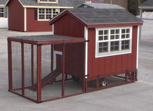 Details About Amish Made Henny Penny Super Coop Deluxe Chicken Coops By Al Furniture Company