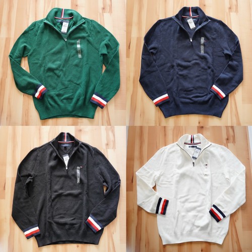 Tommy Hilfiger Men's Cotton Quarter Zip 