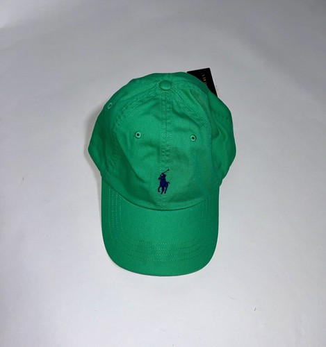 Polo Ralph Lauren Herren Cap Classic Sport Mütze Grün One Size Baumwolle Logo Neu