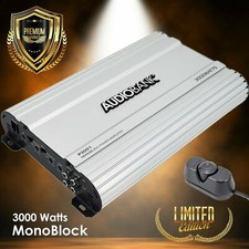 Audiobank Monoblock 3000 WATTS Amp Class D AmP Car Audio Stereo Amplifier P3001