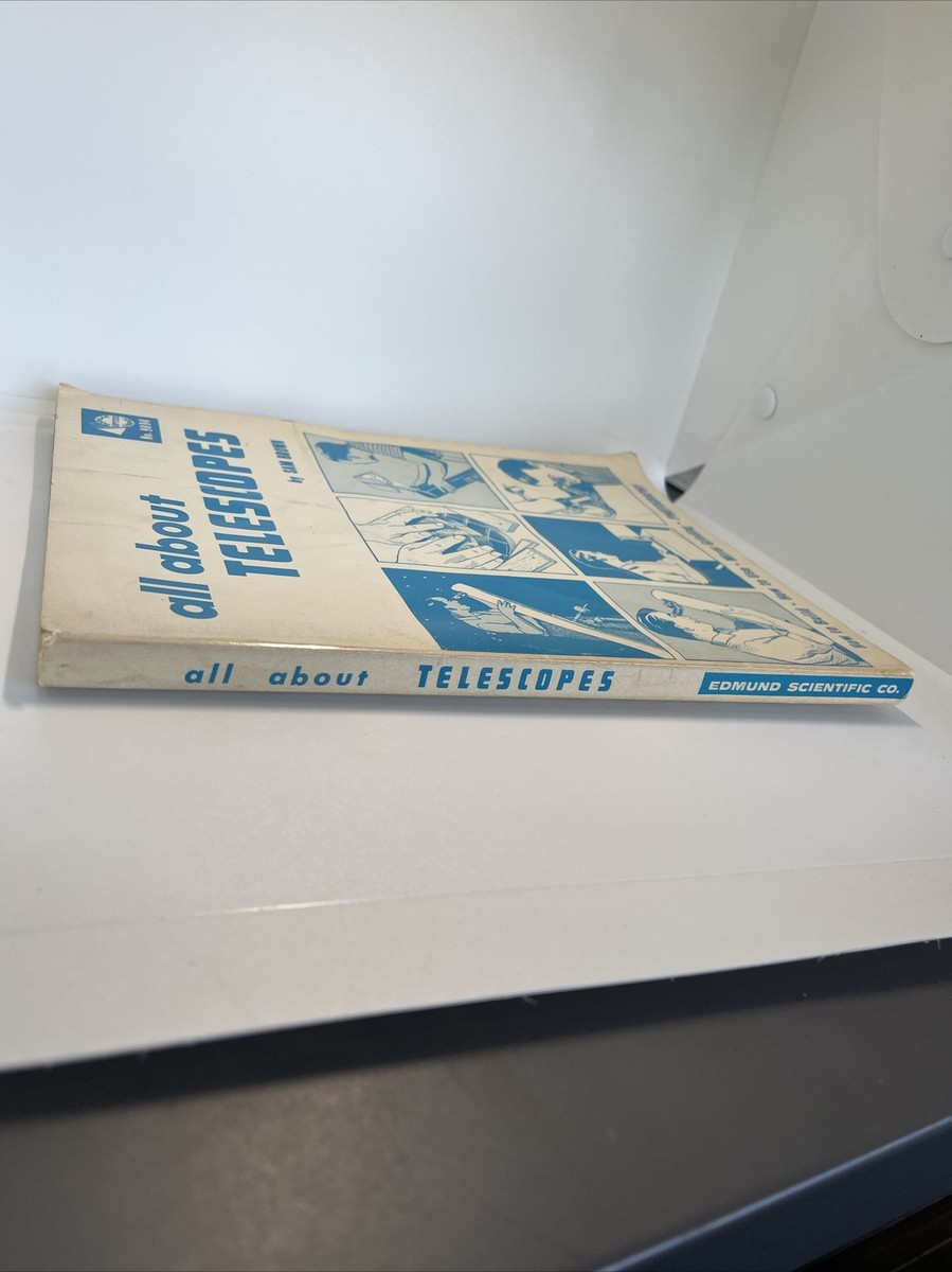 All About Telescopes by Sam Brown Edmund Scientific Optic Library 9094  RARE