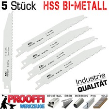 5x Profi Bi-Metall Säbelsäge Stichsäge Blatt Recipro Fast Cut Säge 150mm 8-14TPI