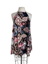show me your mumu dress medium Hawaiian Print Short Sleeveless Casual 