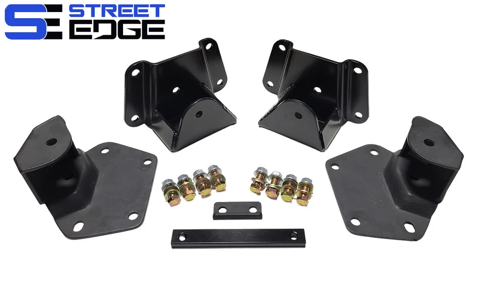 Kit de suspensión de resorte Street Edge 4" Drop Leaf para 97-04 Dodge Dakota 2x2 Foto 2 de 2