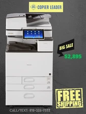 Ricoh MPC 3004ex -16K Meter Only- Copier Printer Fax Scanner Finisher Included
