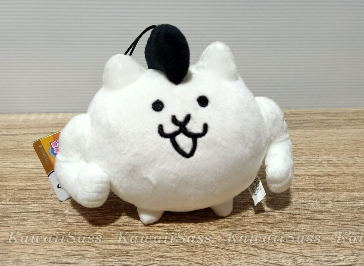 農口尚彦 Wakana Special Edition VINTAGE 2021 Battle Cats Neko Nyanko Great War Mohawk Builder Cat Plush Strap