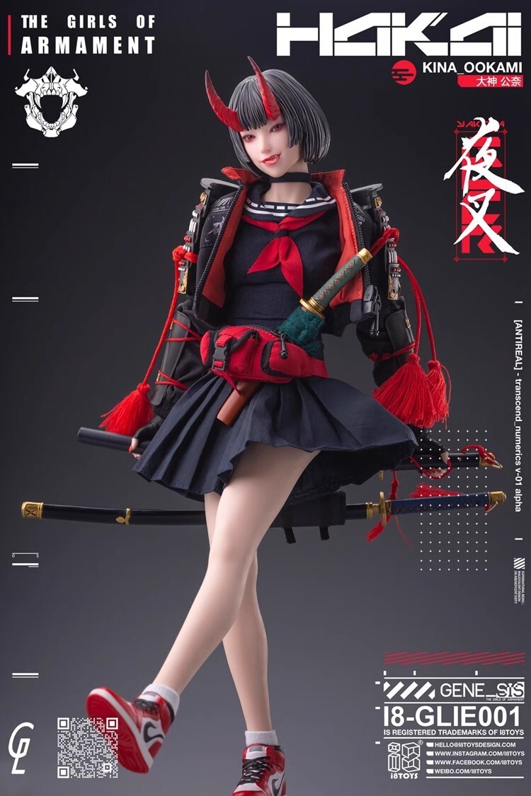 I8Toys x Gharliera1/6夜叉大神Kina i8-GLIE001 I8Toys x Gharliera 1:6 Scale Great God Gongna Action Figure