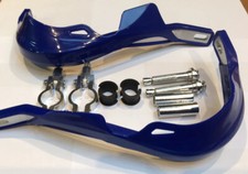 🇬🇧MX Enduro aluminium Blue Re-enforced hand guards 7/8’’ 22mm Handlebars UK.,