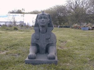 Large Sphinx Statues Garden Statue Ornament Ebay Image Is Loading Large Sphinx Statues Garden Statue Ornament