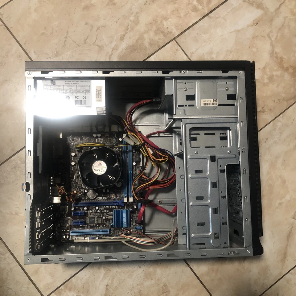 syx -p8h61-mlx2  desktop windows 7 pro no HDD - Image 4 of 4