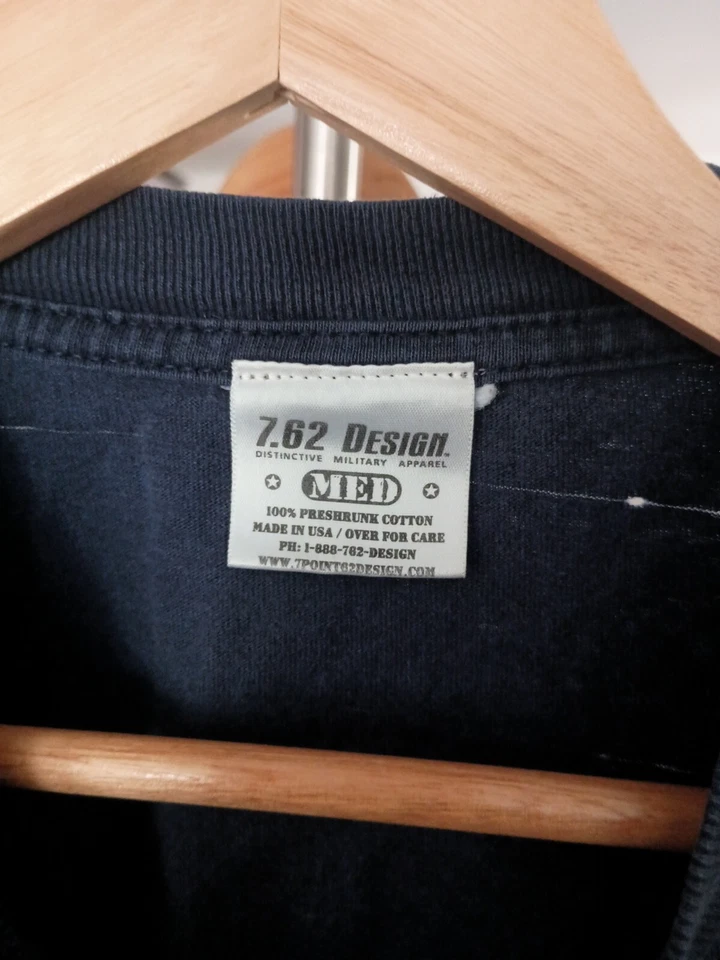 Camiseta Militar Especial Guerra Combatiente Tripulación Costera Riverine OPS EE. UU. Mediana Foto 2 de 3