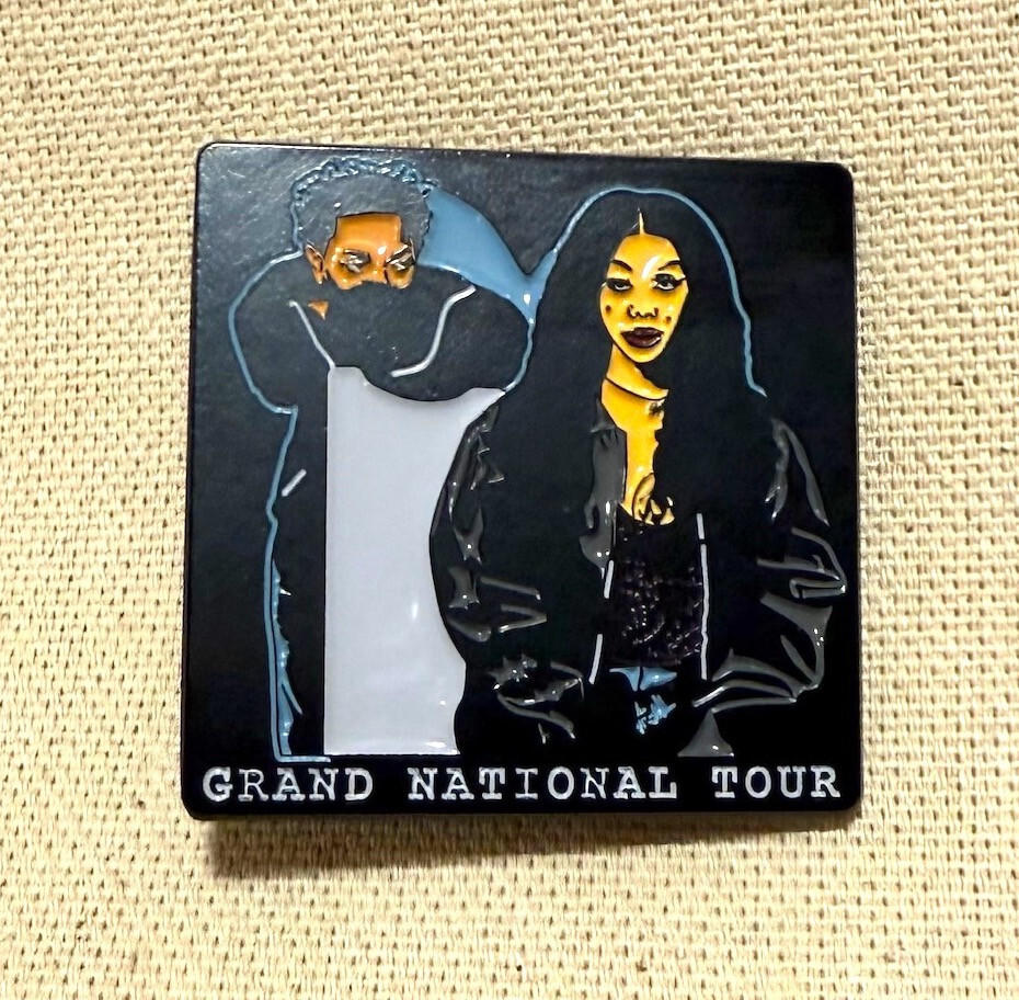 Kendrick Lamar Sza Grand National Tour Enamel Pin - Not Like