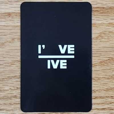 IVE 1st Album Photo Card リズ トレカ 1枚 Liz Official Photocard Ive 1st Album I've IVE Genuine Kpop