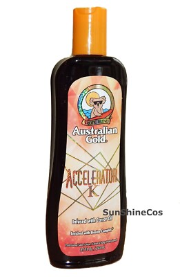Australian Gold Accelerator K with Carrot Oil Solarium Kosmetik Lotion 250ML