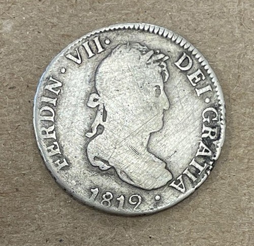 Bolivia - 1819 Silver 2 Reales - Popular - 第 2/5 張圖片