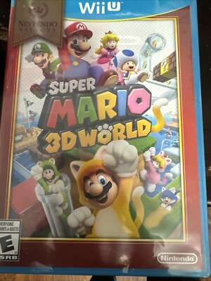 Nintendo Selects: Super Mario 3D World (Nintendo Wii U, 2016) FACTORY SEALED NEW