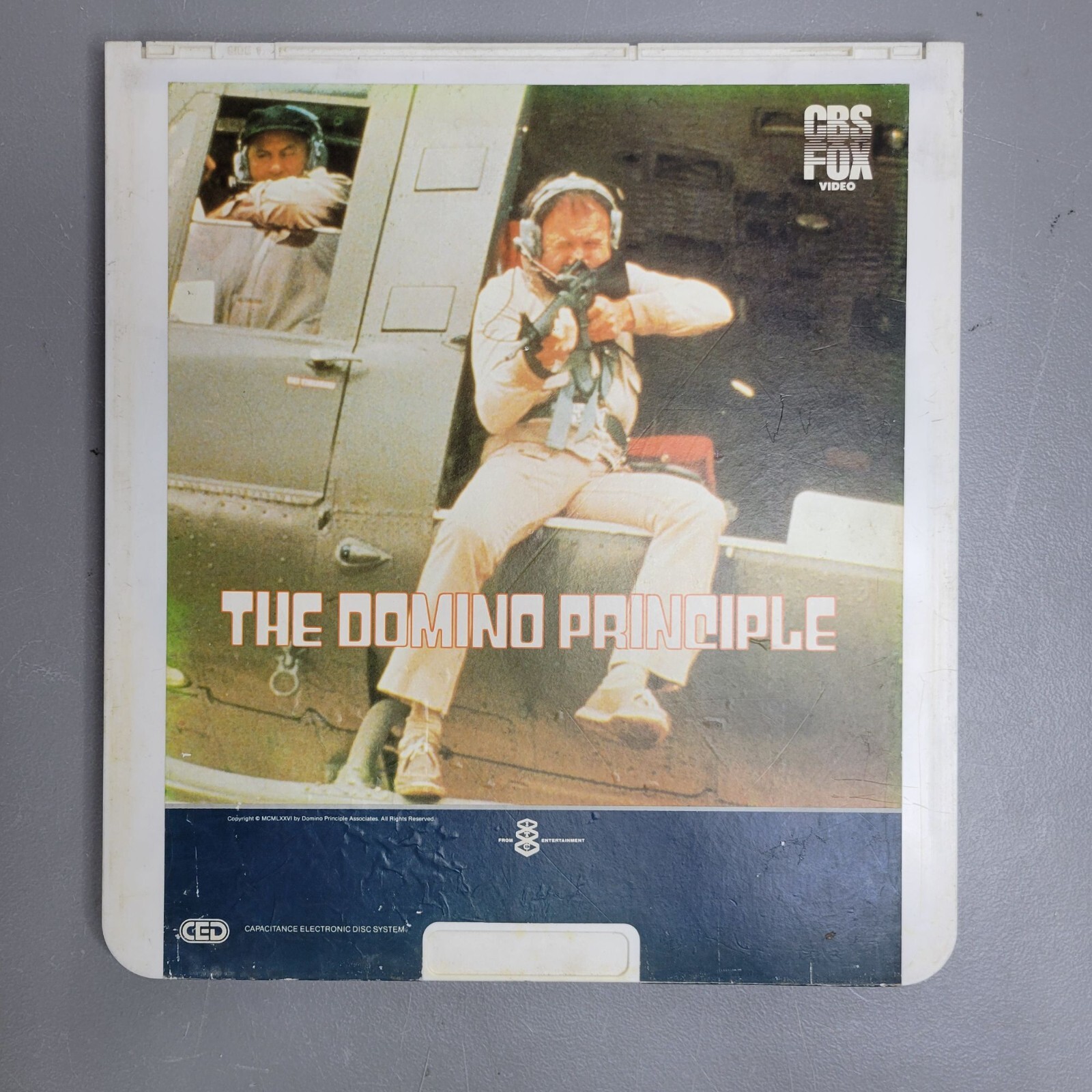 Lot of 12 Vintage CED VideoDiscs 10 Movies in Total, Classic Films