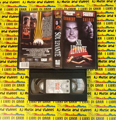 VHS Film SOL LEVANTE 1997 Sean Connery 20Th CENTURY FOX 8520 SA (F249) no dvd