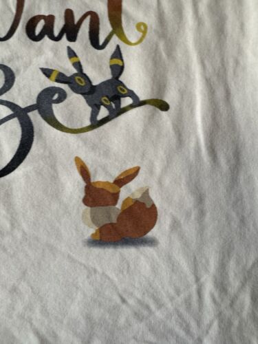 Uniqlo Pokemon Eevee Be Who You Want To Be Umbreon Evolution Shirt sz L Nintendo - Picture 4 of 19