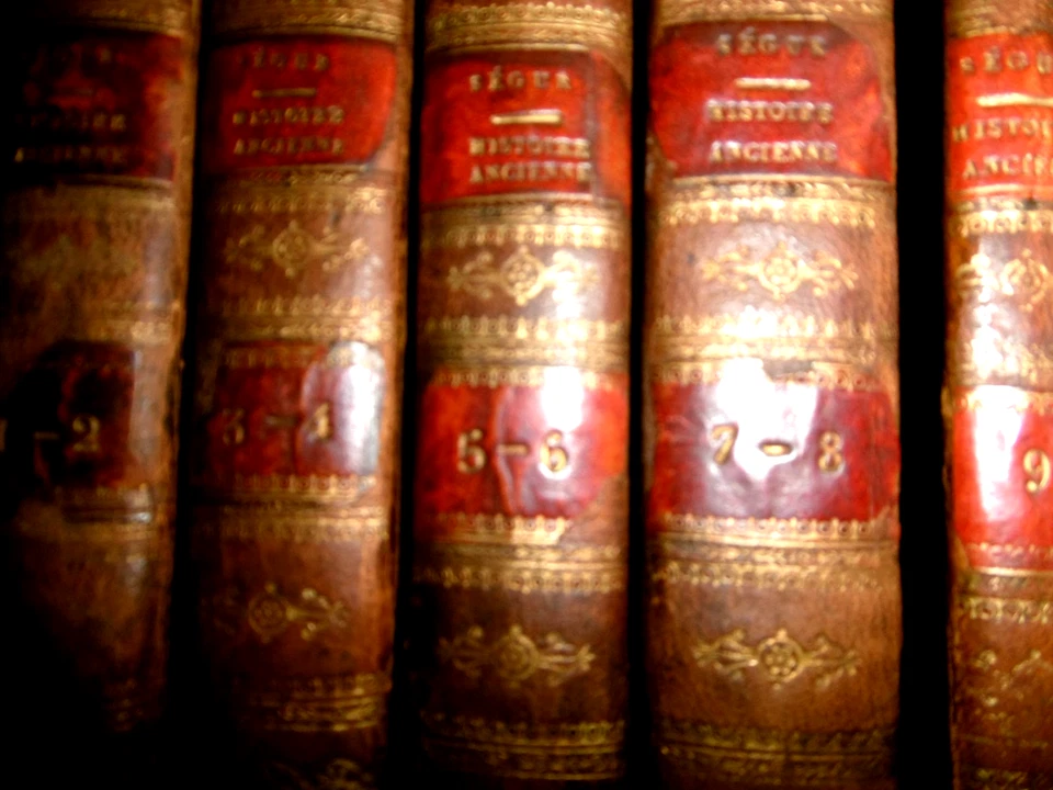 COMTE DE SEGUR-ABREGE DE L'HISTOIRE UNIVERSELLE-9 TOMES/5VOL-CARTES & PLANCHES- - Photo 2/4