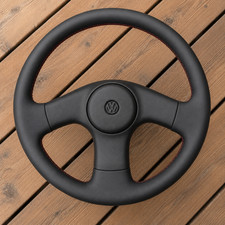 New Leather Steering Wheel For Vw Volkswagen Golf 2 Ii Mk1 Mk2 Mk3 Polo 6n1 New Leather Steering Wheel For Vw Volkswagen Golf 2 Ii Mk1 Mk2 Mk3 Polo 6n1