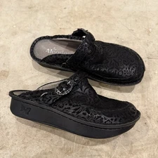 Alegria Women's Debra Depth Perception Leather Clog Size 38