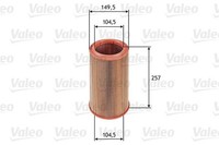 Valeo 585639 Luftfilter FüR Alfa Romeo Lancia